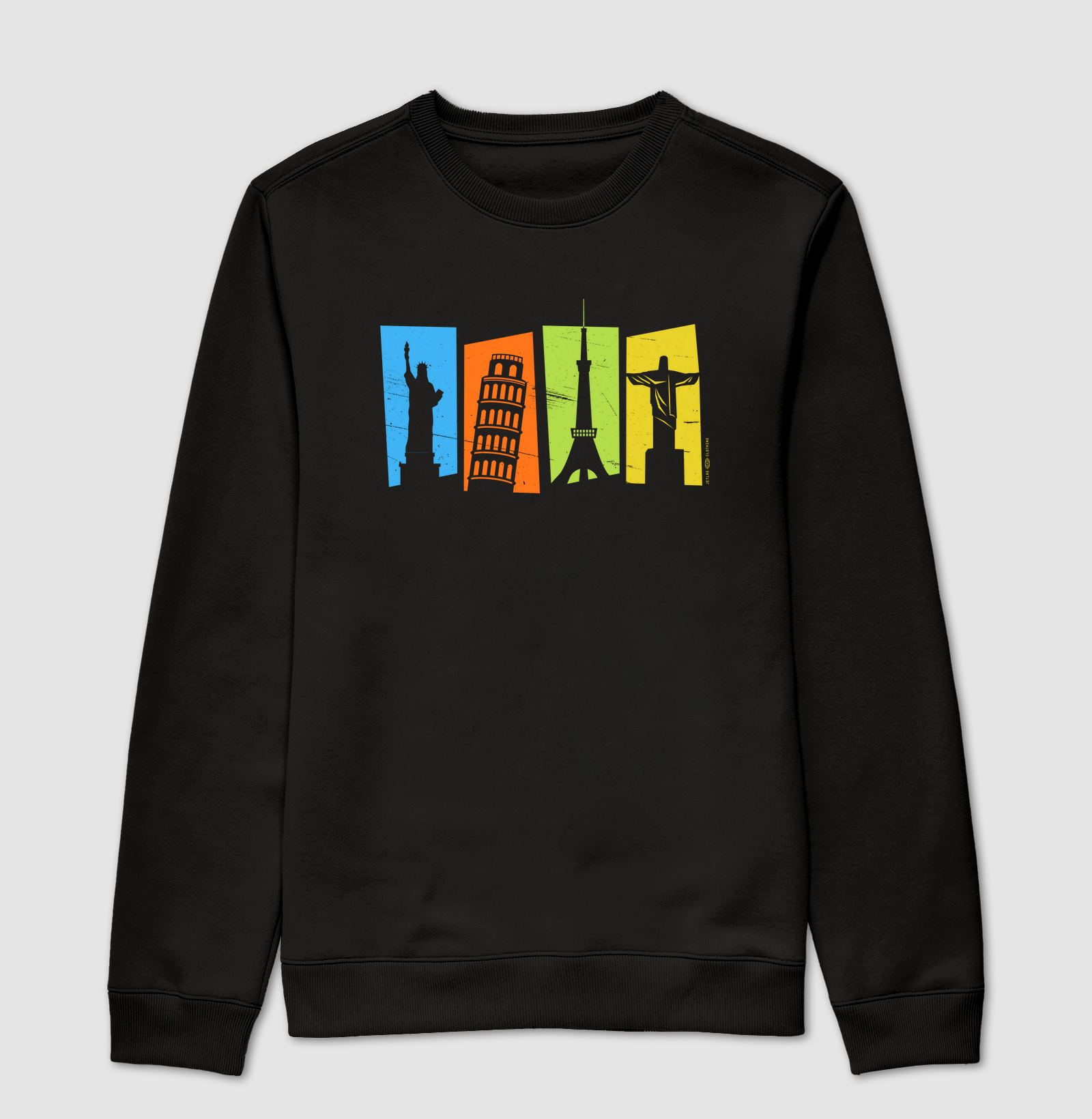 Pontos Turísticos Coloridos