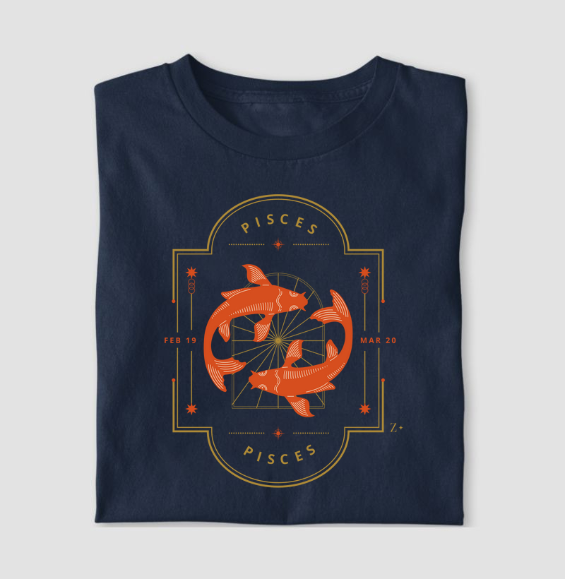 Camiseta Signos PEIXES - DETAILS 