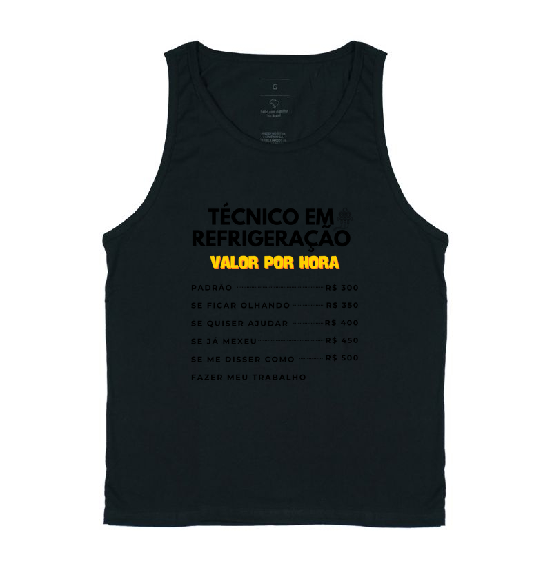 Camiseta Valorize o Técnico em Refrigeração
