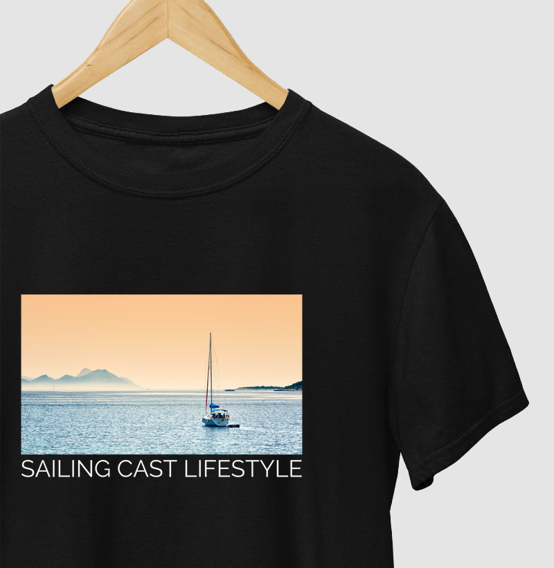 Camiseta Algodão Sailing Cast Lifestyle l