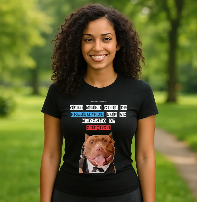 Olha minha cara de preocupado