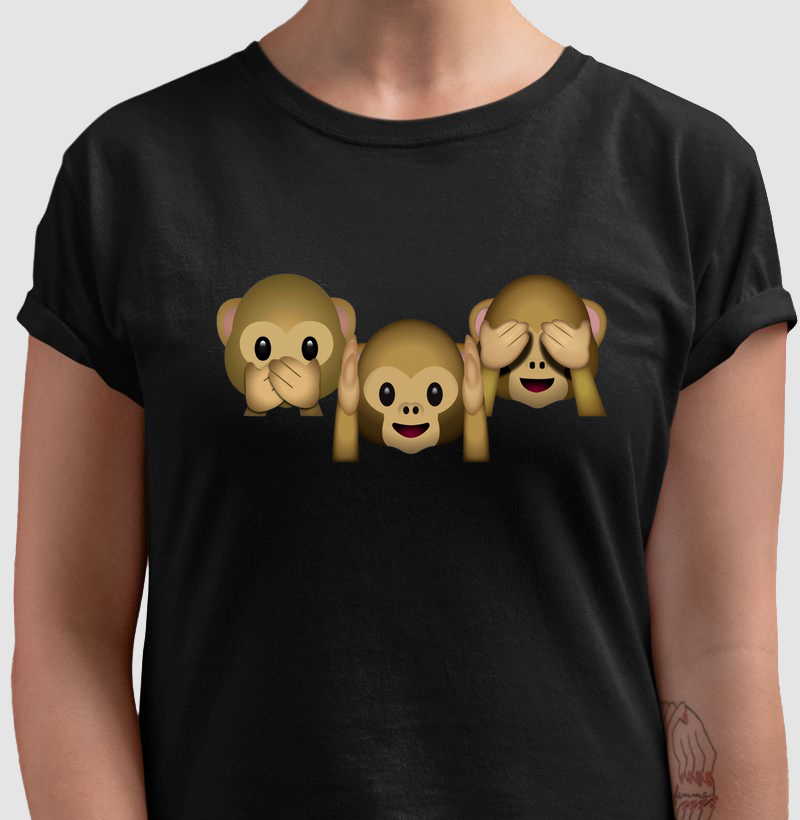 emoji monkey
