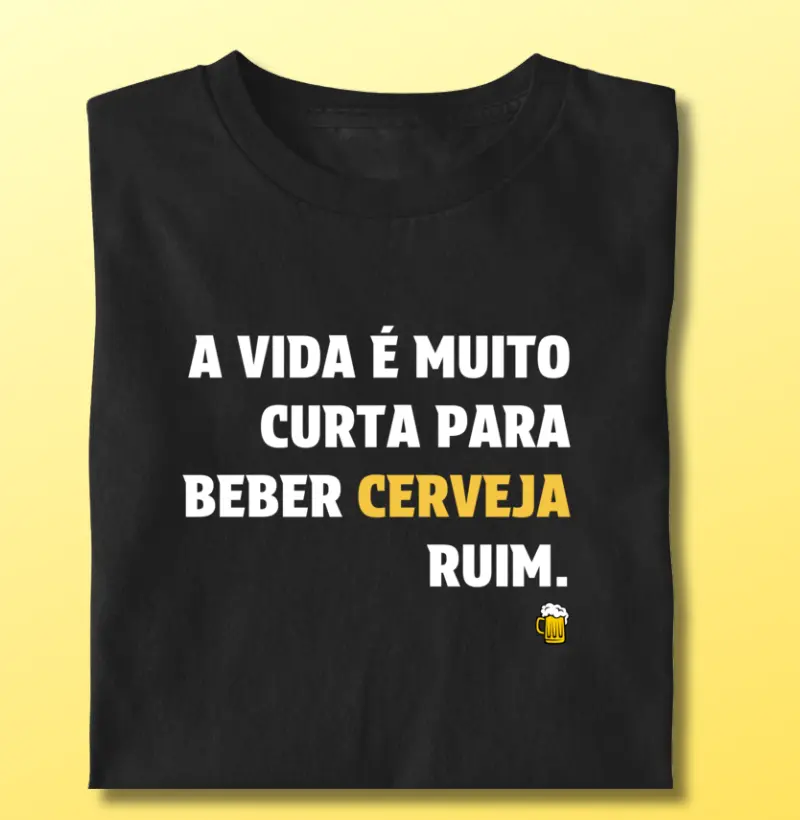A vida é curta
