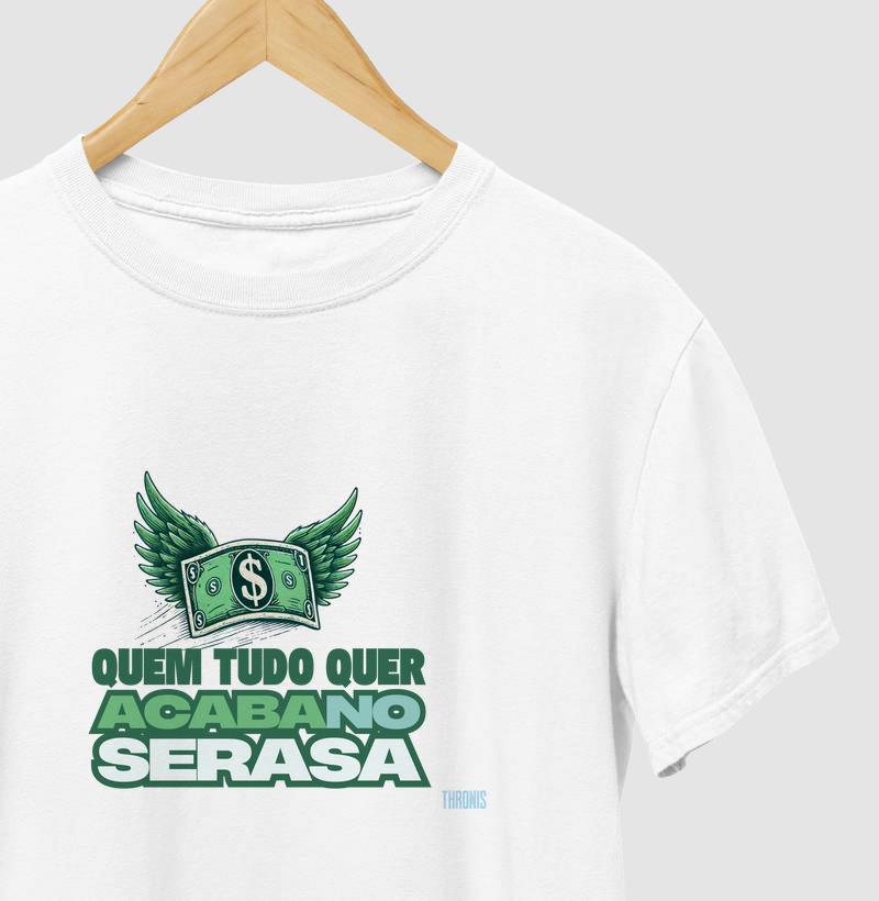 💳💸 QUEM TUDO QUER… ACABA NO SERASA!