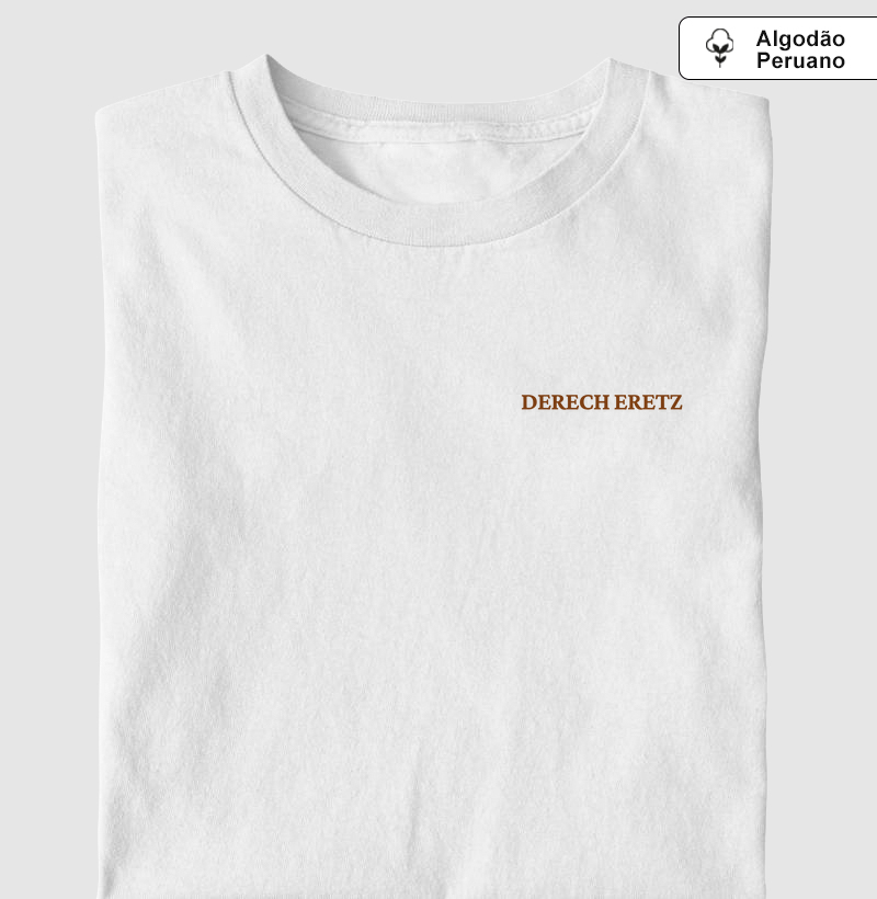 Camiseta Pima Derech Eretz Básica 00001 - Mann