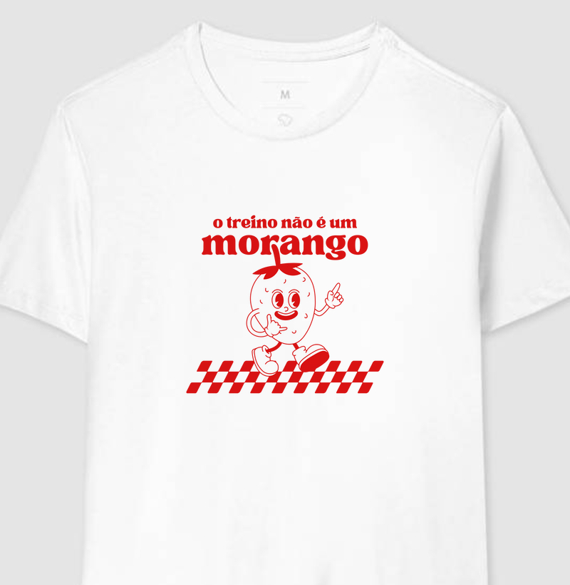 O treino não é um morango
