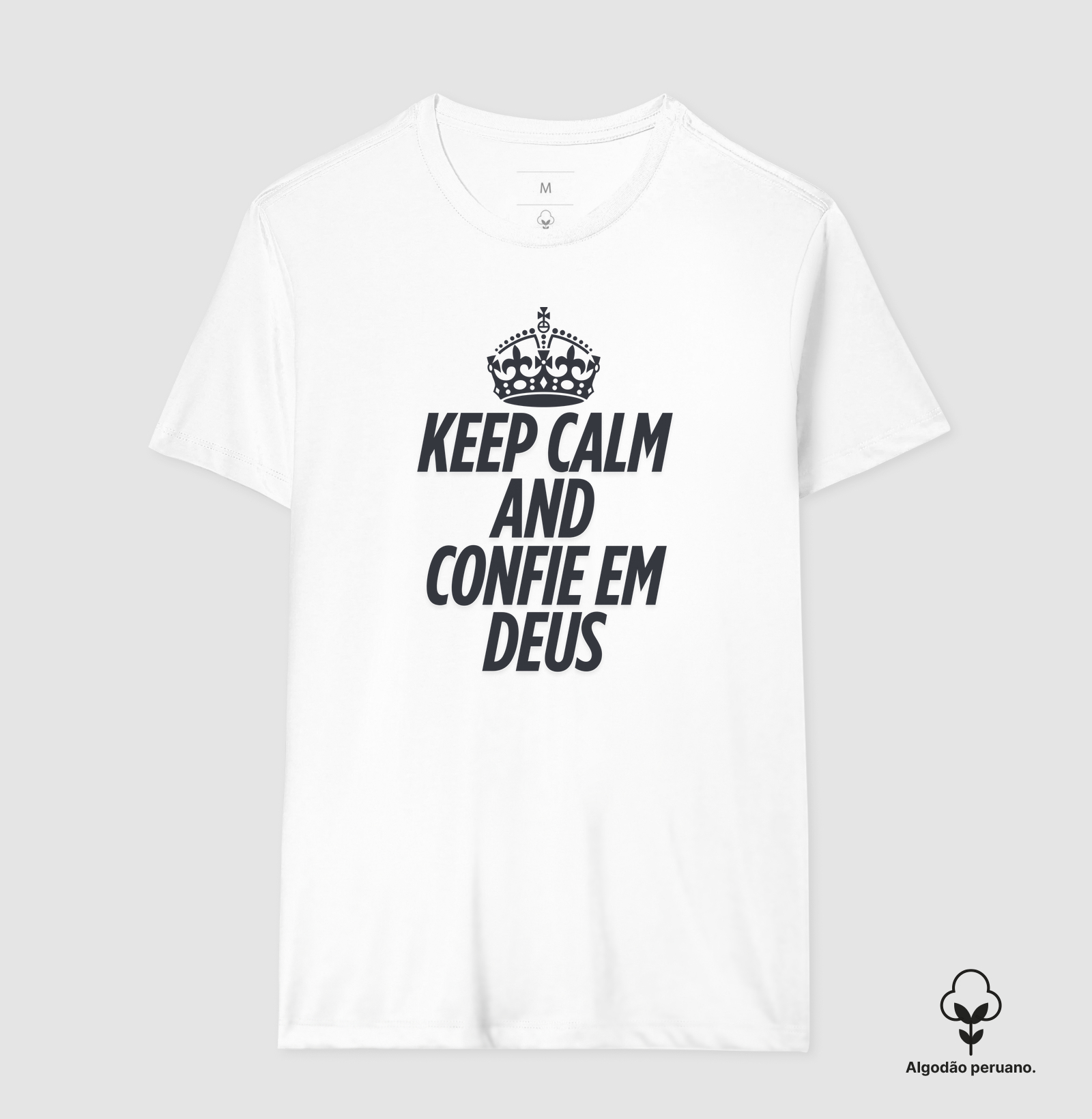 ✨ “KEEP CALM AND CONFIE EM DEUS” ✨
