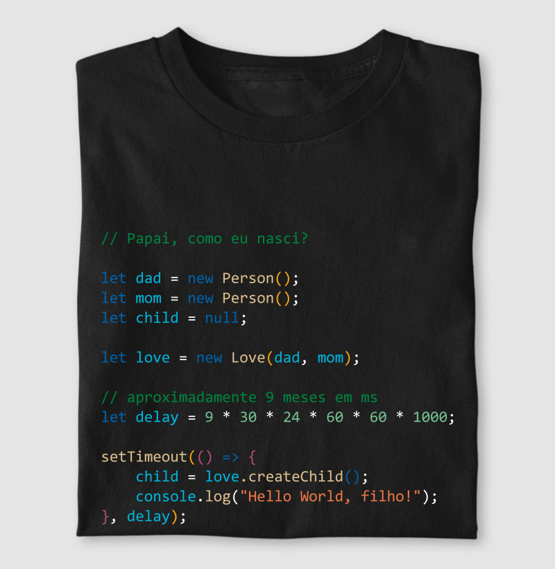 Camiseta Como Eu Nasci