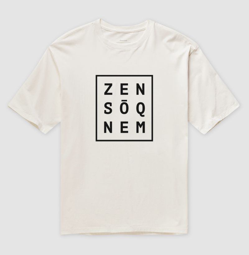 Zen Só Q Nem - Oversized