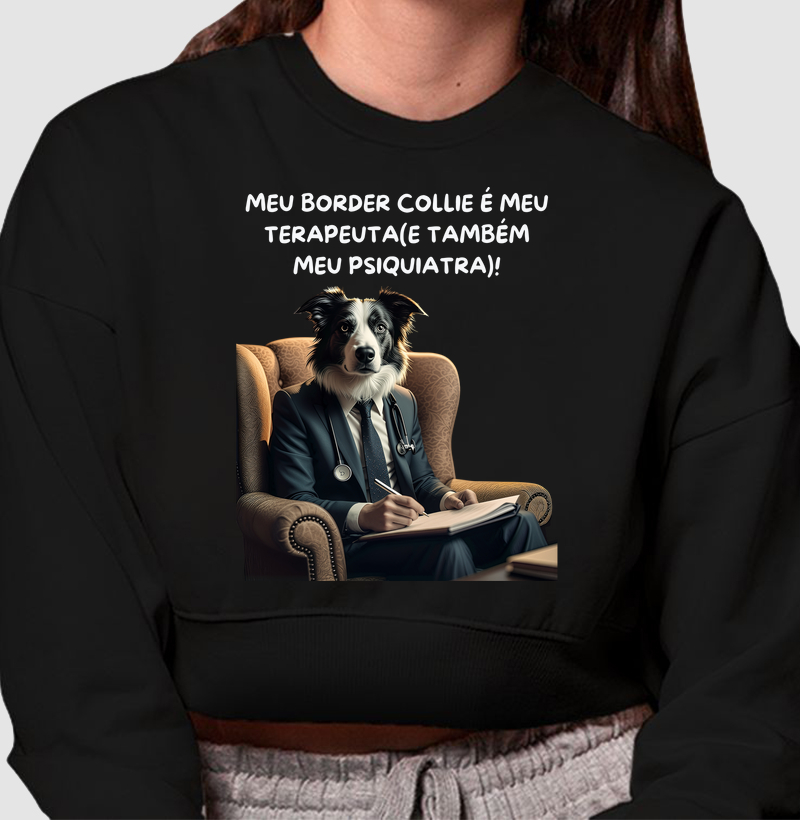 Meu border collie é meu terapeuta