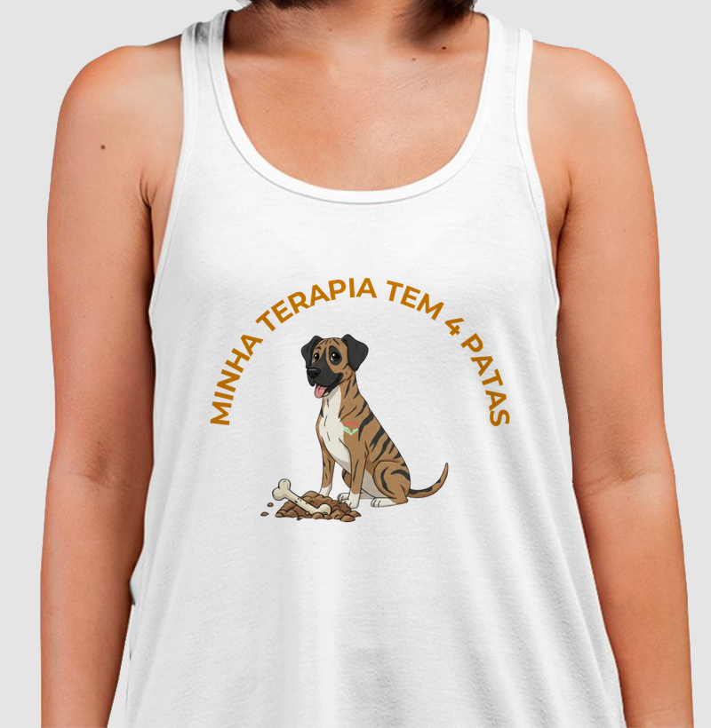 DOGUE ALEMÃO TERAPIA Regata 