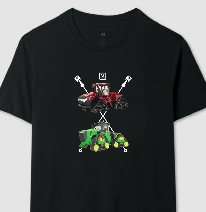 Camiseta Coleção Mecanização Agrícola (Tratores)