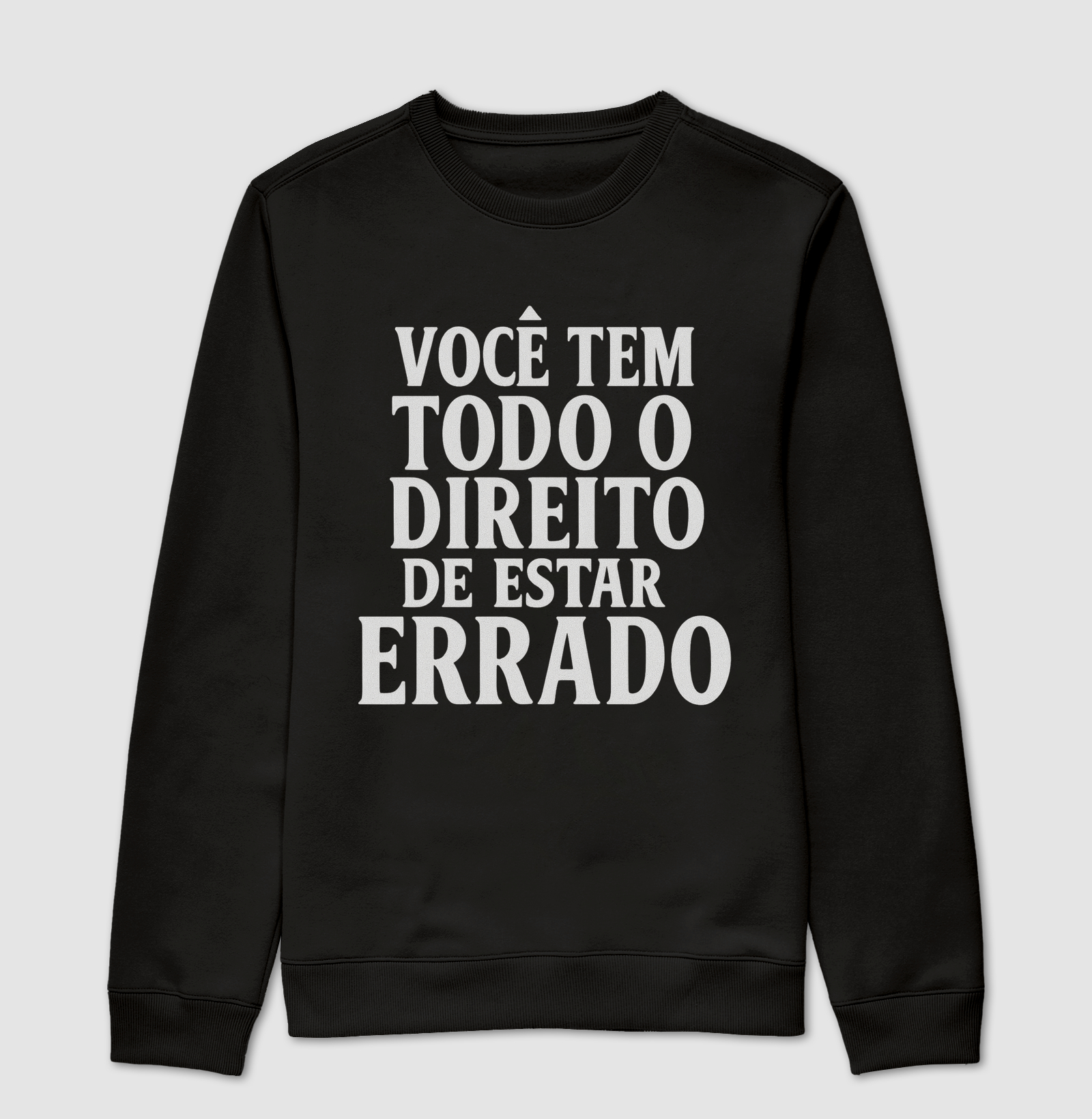 Todo direito de estar errado
