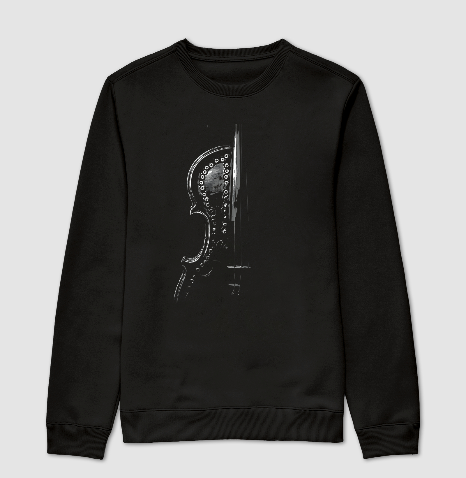 The Quintessential Violin Silhouette