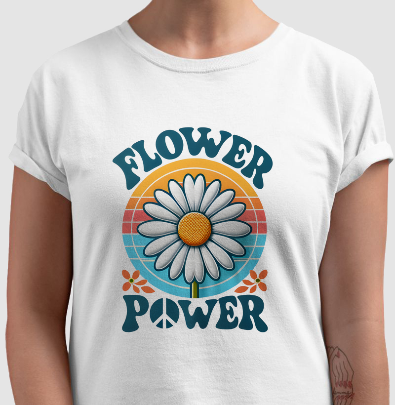 Camisa Flower Power