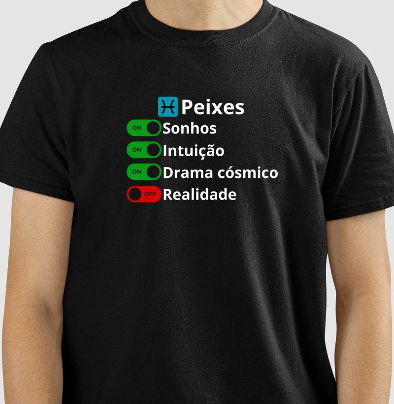 Camiseta Peixes Dream