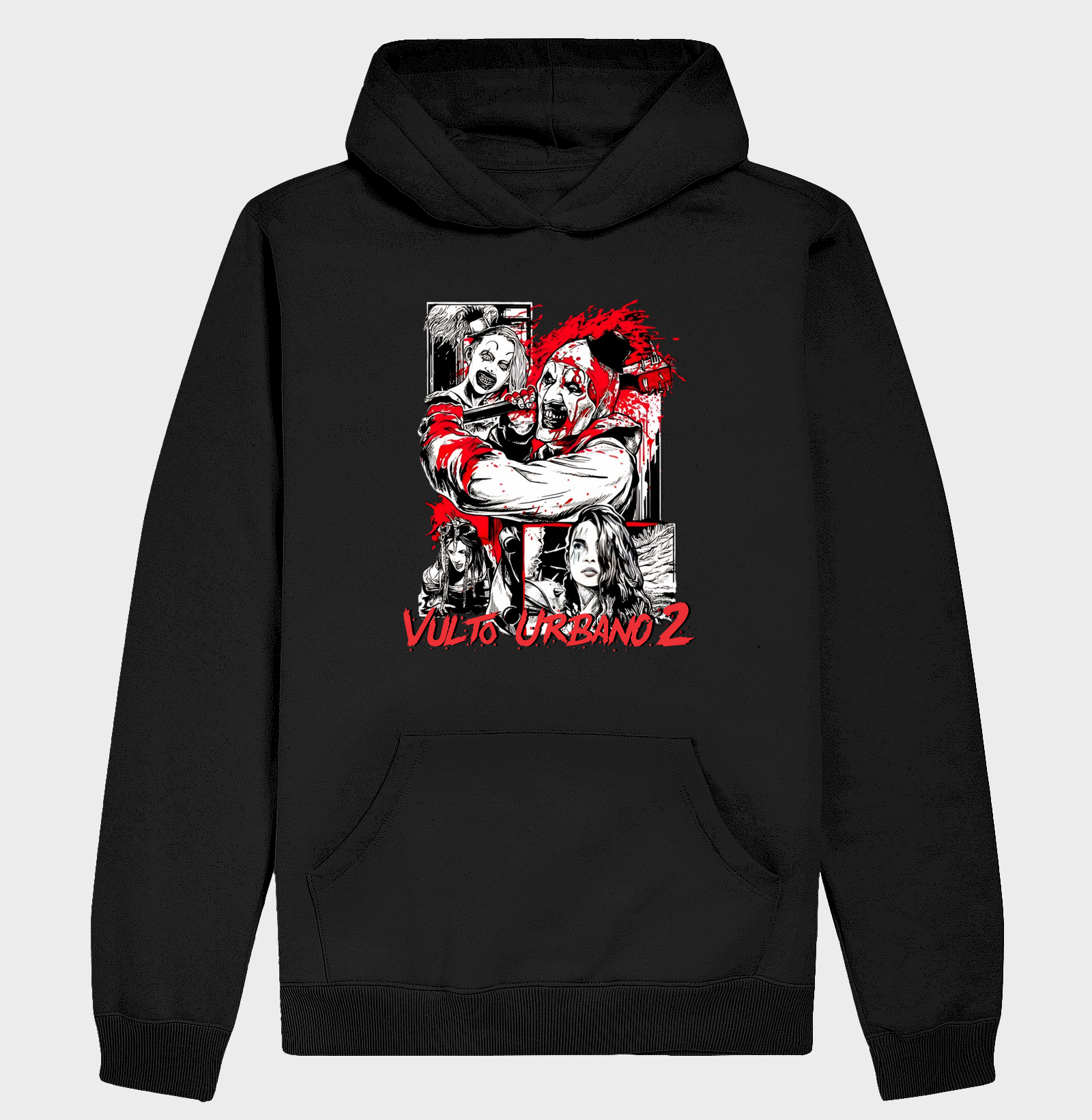 Camiseta de Terror 𝐓𝐞𝐫𝐫𝐢𝐟𝐢𝐞𝐫 Vulto Urbano