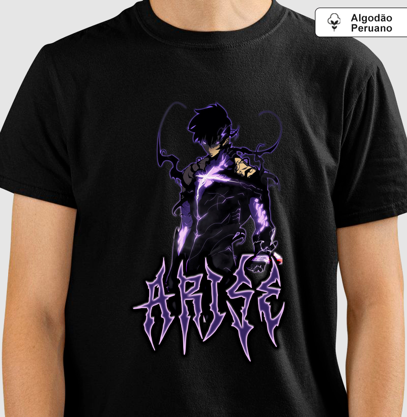 Camisa Algodão Sung Jin-woo - Solo Laveling