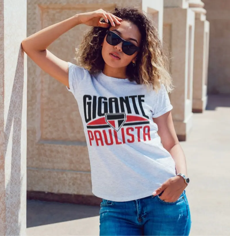 T-Shirt Gigante Paulista (Branca)