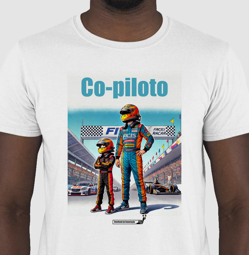 Camiseta - Pai/Filho Co-Piloto