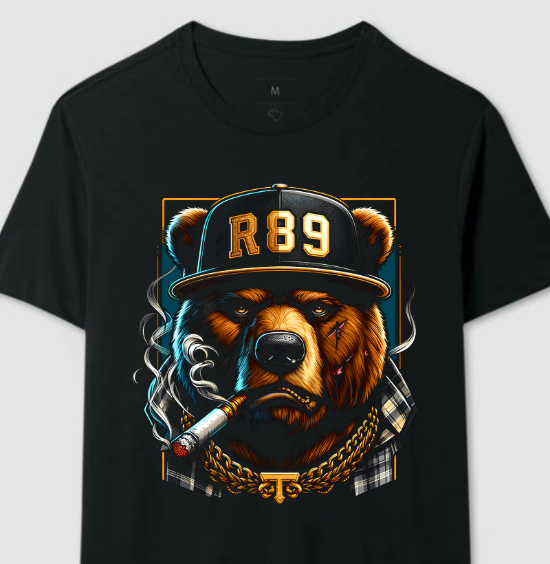 Mascote Ralph - Coleção Strong Bear - Black - 202403031846