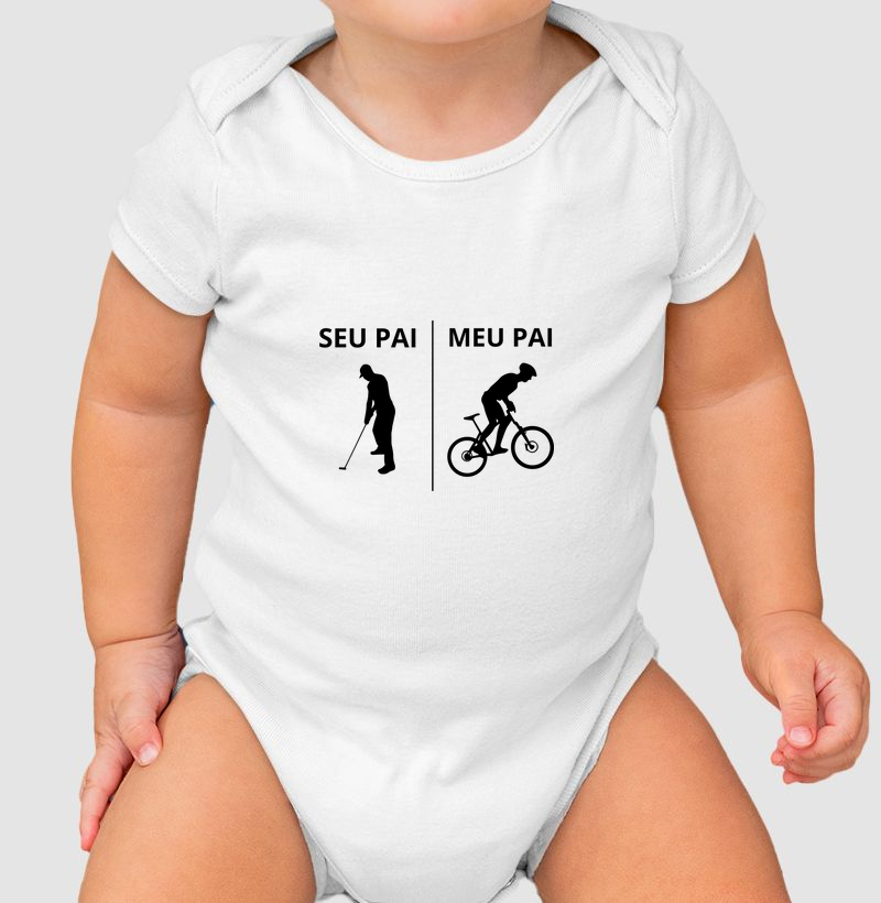 SEU PAI GOLFISTA - MEU PAI CICLISTA MTB