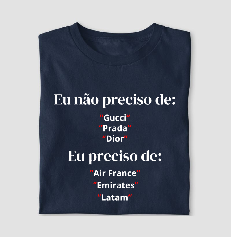 Eu não preciso