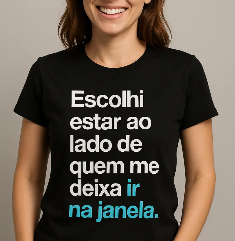 De quem me deixa ir na janela