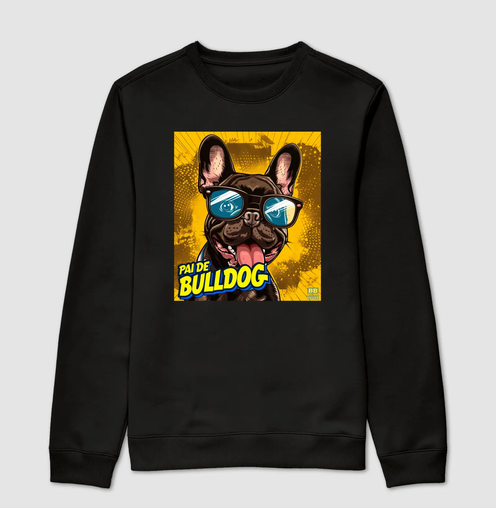 Sueter Bulldog Frances "Pai de Bulldog VI"
