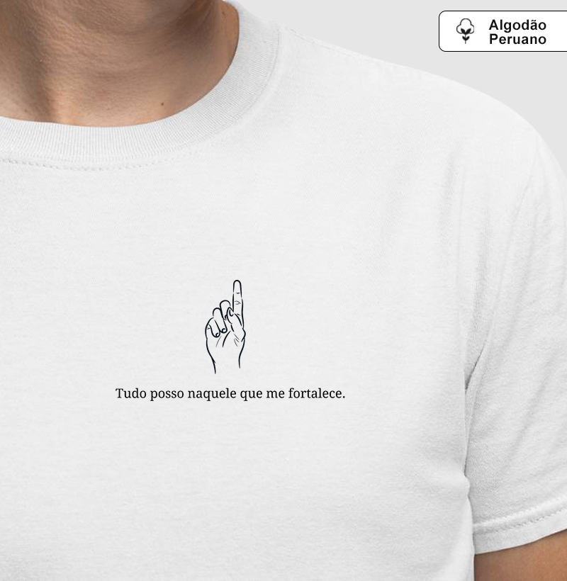 Tudo posso naquele que me fortalece.
