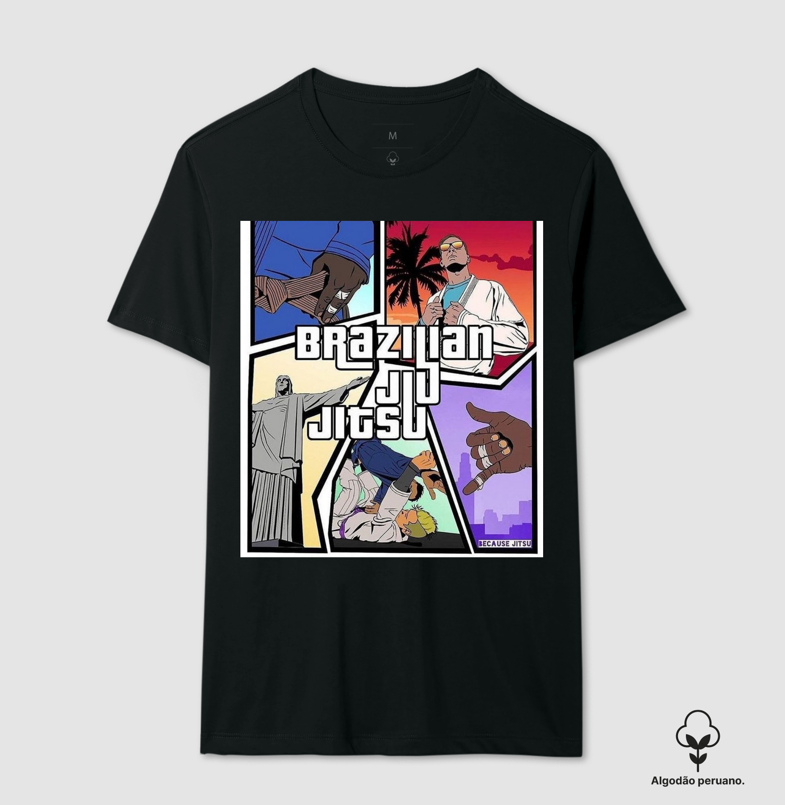 camisa Estampas Jiu Jitsu 