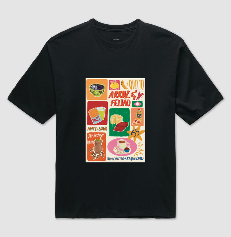 CAMISETA OVER BRASILIDADE
