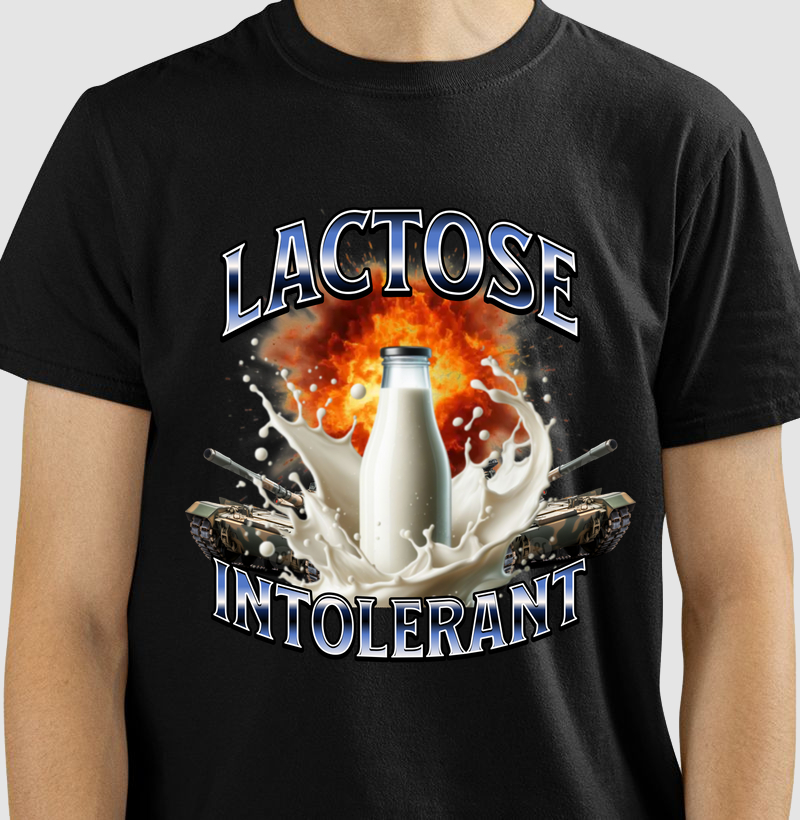 Camiseta Lactose Intolerant