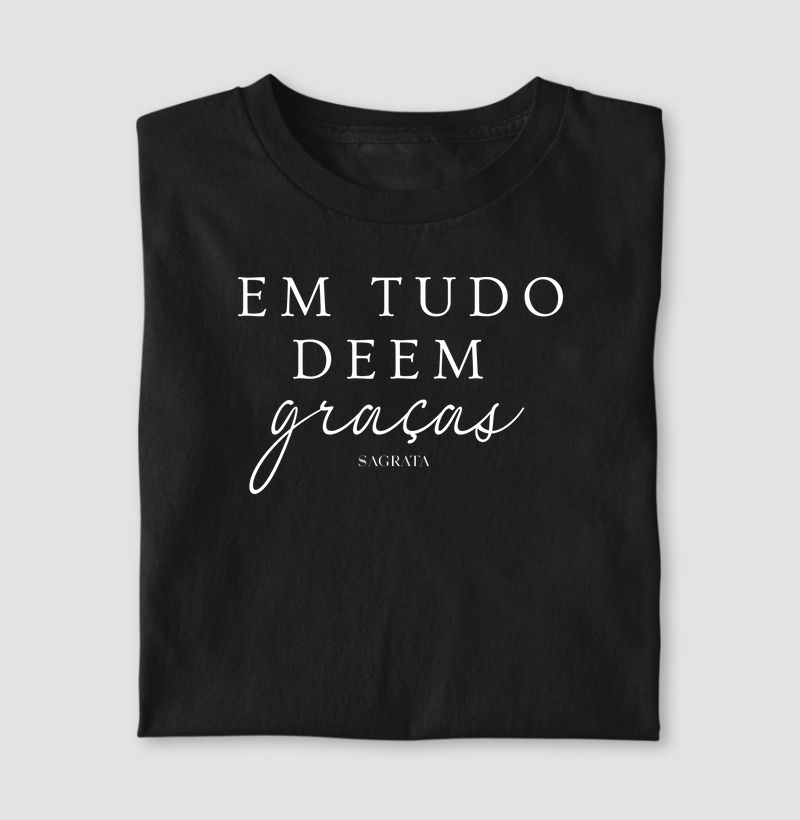 Em Tudo Deem Graças