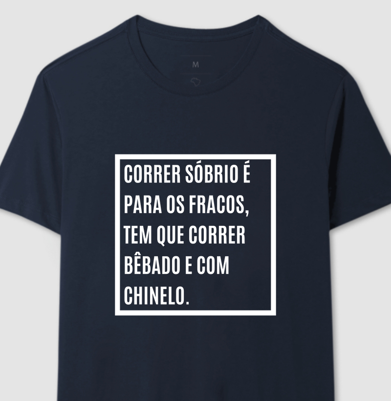 Correr sóbrio(a)?