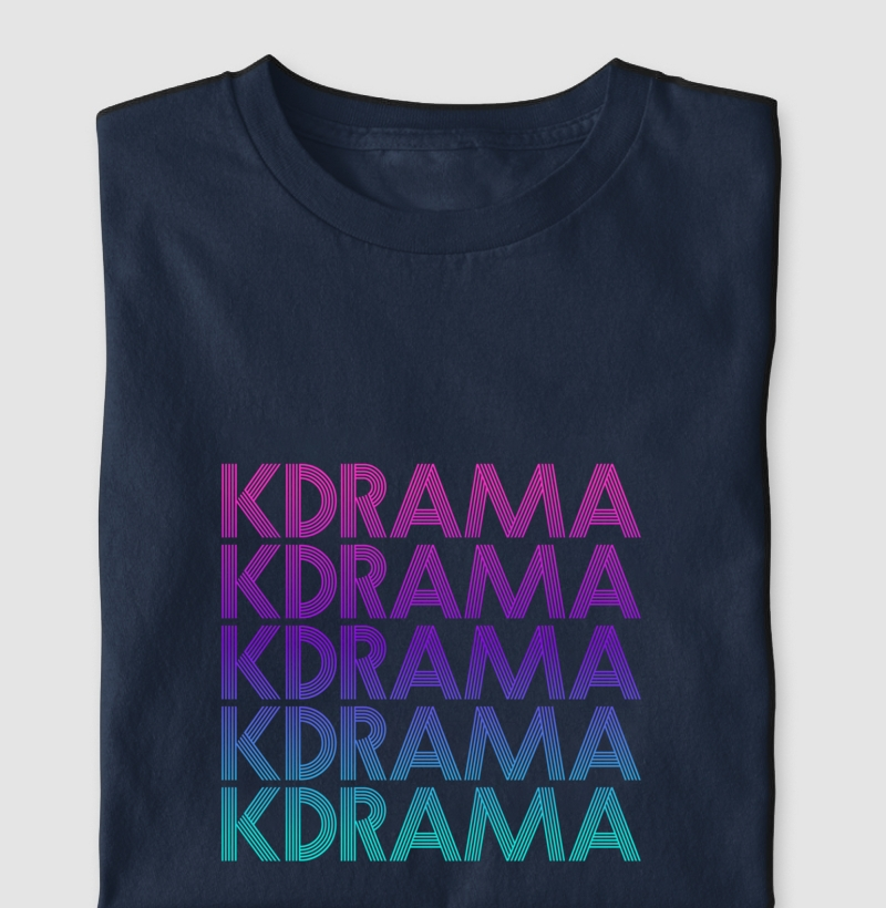 Camiseta "KDRAMA Colors" | K-Words [KoreaID]