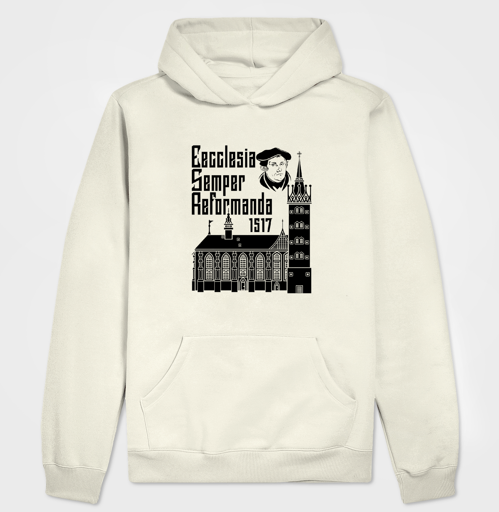 Moletom Marthin Luther Ecclesia semper Reformanda