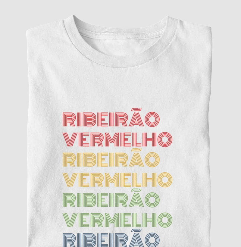 Ribeirão Vermelho Letreiro Retrô