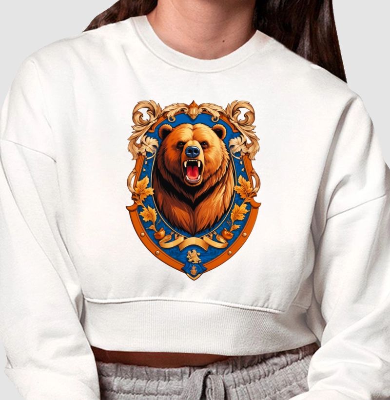 Moletom Cropped Guardião dos Bosques