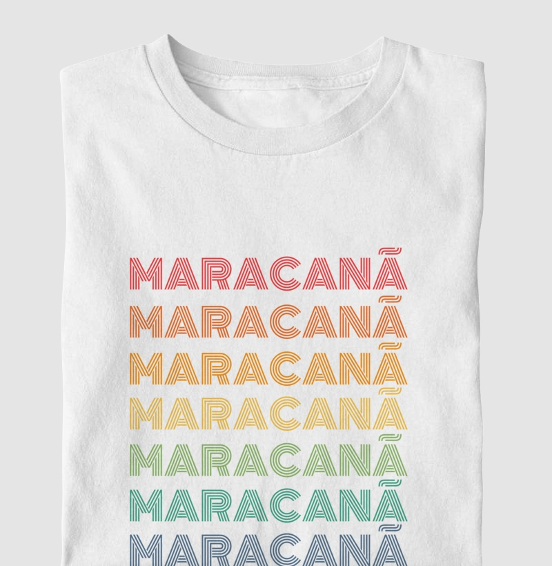 Maracanã Letreiro Retrô