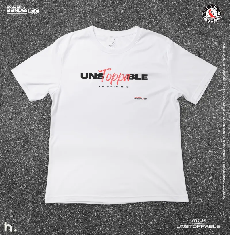 Camiseta Unstoppable Branca