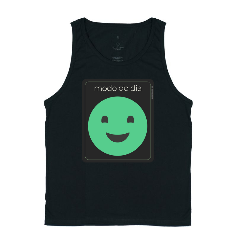 Peça "Modo do Dia - Muito Feliz"