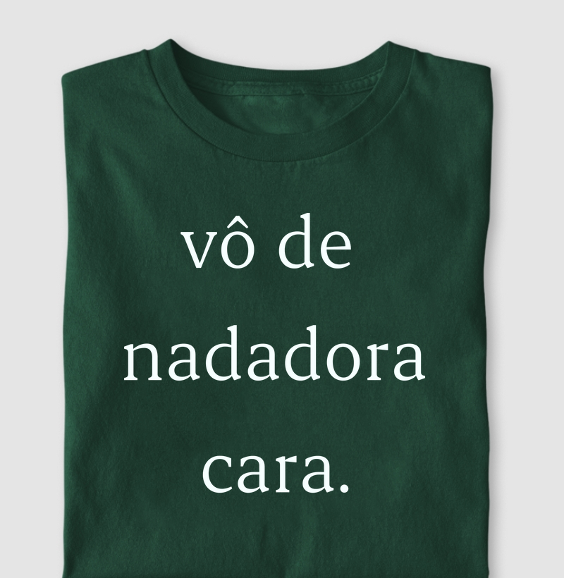 Vô de nadadora cara