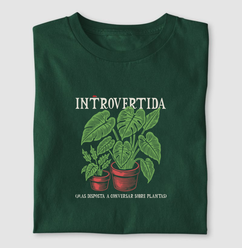 Disposta a conversar sobre plantas