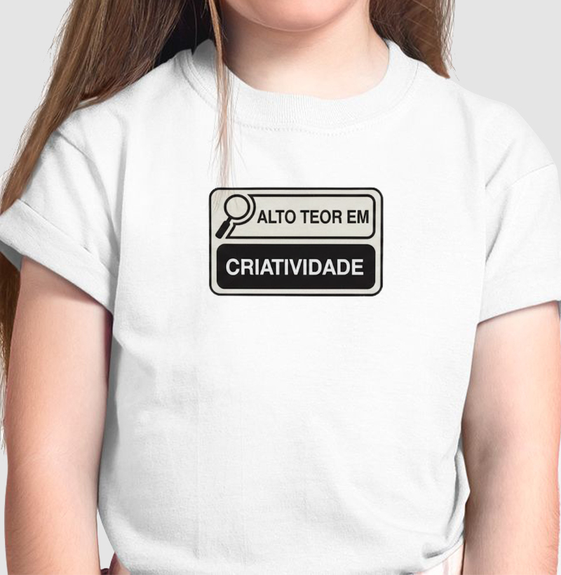 Alto teor em CRIATIVIDADE 