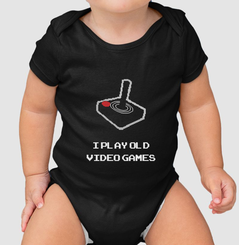 Old Gamer Joystick – Think Tee