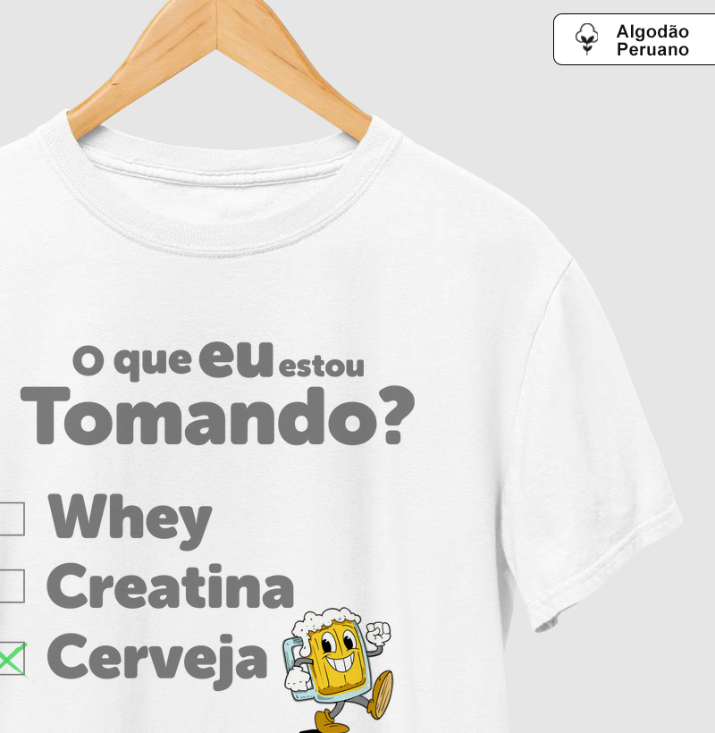Camiseta Prime O que EU estou Tomando?