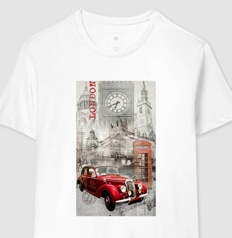 Camiseta Car and London