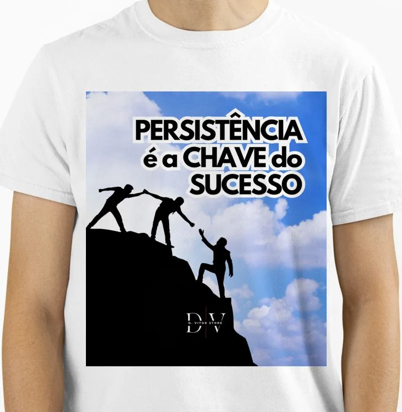 Camisetas T-shirt D. VITOR SORE - Motivacional