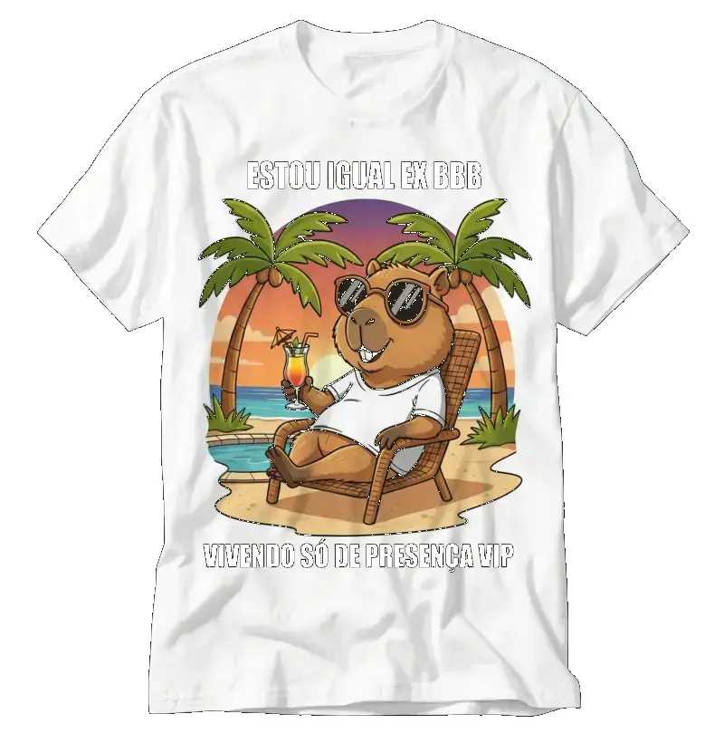 "Estou igual Ex BBB, Vivendo só de presença VIP"